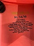 Tek Gear Pink Track Jacket Size XL - photo 7