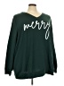 BLOOMCHIC Green Long Sleeve T-Shirt Size 28 - photo 1