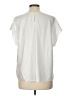 Express White Short Sleeve Blouse Size L - photo 2