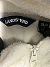 Lands' End 100% Polyester Ivory Fleece Size XL (petite) - photo 7