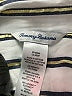 Tommy Bahama Stripes Silver White Long Sleeve Button-Down Shirt Size M - photo 7