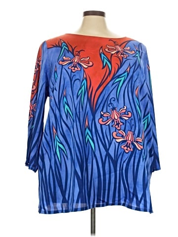 Bob Mackie 3/4 Sleeve Blouse (view 1)