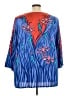 Bob Mackie Blue 3/4 Sleeve Blouse Size 3X - photo 2