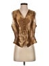 First Issue by Liz Claiborne Gold Sleeveless Blouse Size S - photo 1