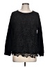 Adrianna Papell Black Pullover Sweater Size L - photo 1