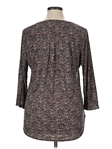 Dana Buchman 3/4 Sleeve Blouse (view 2)