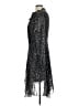 Marciano Stars Black Cocktail Dress Size L - photo 5