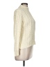 Lands' End 100% Baumwolle Ivory Turtleneck Sweater Size M (petite) - photo 4