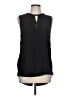 Grace Elements 100% Rayon Black Sleeveless Blouse Size L - photo 1