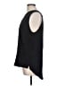 Grace Elements 100% Rayon Black Sleeveless Blouse Size L - photo 5