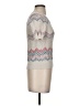 Moth Chevron-herringbone Ivory Sweater Vest Size XS - photo 4