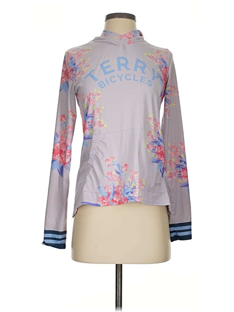 Pre-owned Terry Track Jacket In Gray