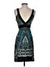 Forever 21 Paisley Teal Cocktail Dress Size S - photo 2