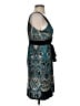 Forever 21 Paisley Teal Cocktail Dress Size S - photo 4