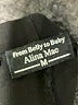 Alina Mae Maternity Solid Black Active Pants Size Med Maternity - photo 6