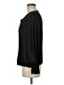 1.State 100% Polyester Black 3/4 Sleeve Blouse Size M - photo 5