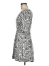Candie's Print Gray Casual Dress Size M - photo 5