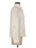 Mine 100% Rayon Ivory White Long Sleeve Button-Down Shirt Size S - photo 4