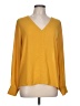 dalia 100% Polyester Yellow Long Sleeve Blouse Size L - photo 1