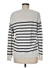 Ann Taylor LOFT Outlet 100% Cotton Silver Pullover Sweater Size M - photo 2