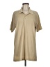 Lillusory Tan Short Sleeve Polo Size M - photo 1