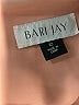Bari Jay 100% Polyester Solid Pink Cocktail Dress Size 12 - photo 7