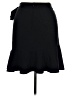 H&M Solid Black Formal Skirt Size 14 - photo 2