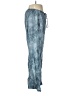 Dissh 100% Linen Tie-dye Blue Linen Pants Size 8 - photo 4