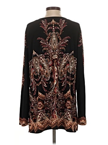 Susan Graver Long Sleeve Blouse (view 2)