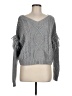 Everly Gray Pullover Sweater Size M - photo 1