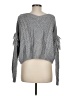Everly Gray Pullover Sweater Size M - photo 2