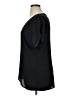Pleione 100% Polyester Black Short Sleeve Blouse Size XL - photo 5