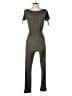 Derek Heart Solid Green Jumpsuit Size M - photo 2