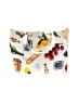 Assorted Brands 100% Cotton Print White Clutch One size - photo 1