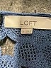 Ann Taylor LOFT Blue Sleeveless Blouse Size XL - photo 7