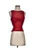 Runaway 100% Nylon Red Sleeveless Top Size S - photo 1