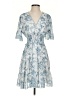 Max Studio 100% Polyester Paisley Blue Cocktail Dress Size S - photo 1