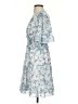 Max Studio 100% Polyester Paisley Blue Cocktail Dress Size S - photo 5