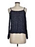 Rewind 100% Rayon Blue Sleeveless Blouse Size M - photo 2