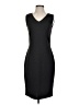 St. John Solid Black Cocktail Dress Size 4 - photo 1