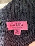 Mi ami Stripes Black Turtleneck Sweater Size XL - photo 7