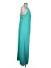 Clove 100% Polyester Solid Teal Cocktail Dress Size 0 - photo 4