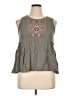True Craft Gray Sleeveless Blouse Size XL - photo 1