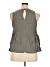 True Craft Gray Sleeveless Blouse Size XL - photo 2
