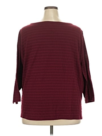 Liz Claiborne 3/4 Sleeve T-Shirt (view 2)