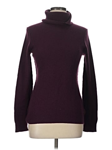 Aqua Cashmere Pullover Sweater (view 1)