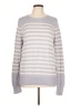 Ann Taylor Stripes Gray Pullover Sweater Size L - photo 1