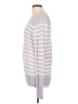 Ann Taylor Stripes Gray Pullover Sweater Size L - photo 5