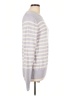 Ann Taylor Stripes Gray Pullover Sweater Size L - photo 4