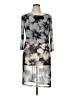 Kate and Lily Graphic Gray Cocktail Dress Size 14 - photo 1